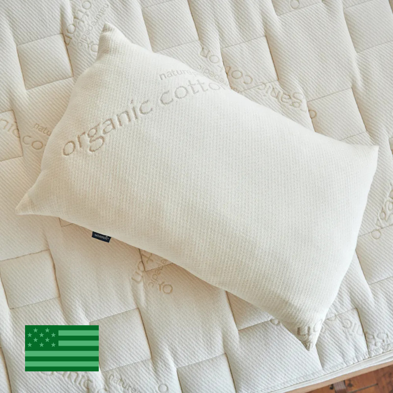 Naturepedic Standard Size Organic Cotton & PLA Pillow 